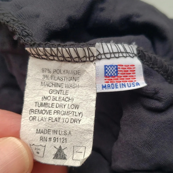 Sno Skins Long Sleeve Top Women's Medium Navy Blue Minimalist Comfy Neutral - Picture 10 of 10